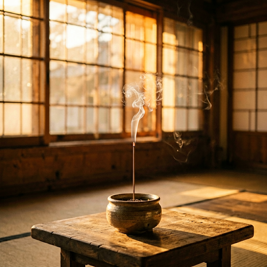 Buddhist incense ritual