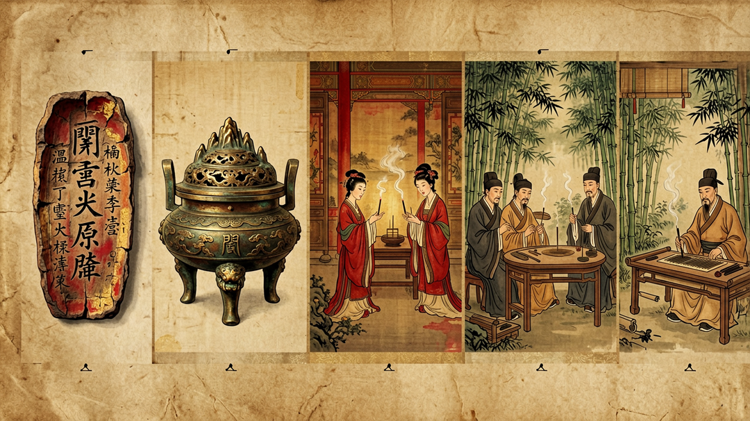 5000 years Chinese incense history