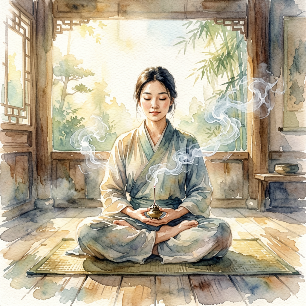 Meditation yoga incense
