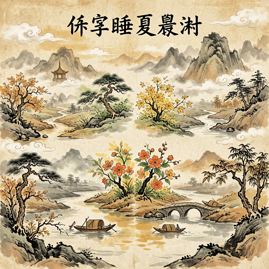 Seasonal Sleep Wisdom: TCM Sleep Tips for Spring, Summer, Autumn, and Winter